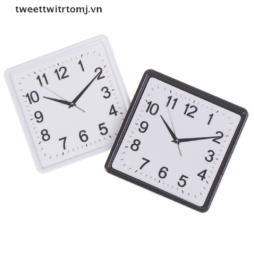 Đồng Hồ Treo Tường Trang Trí Nhà Búp Bê Tỉ Lệ 1: 12