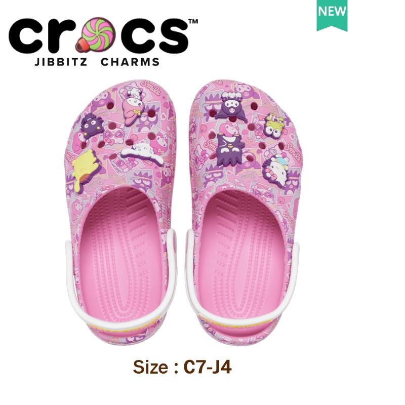 Dép Crocs Hình HELLO KITTY Cho Bé Gái |208103