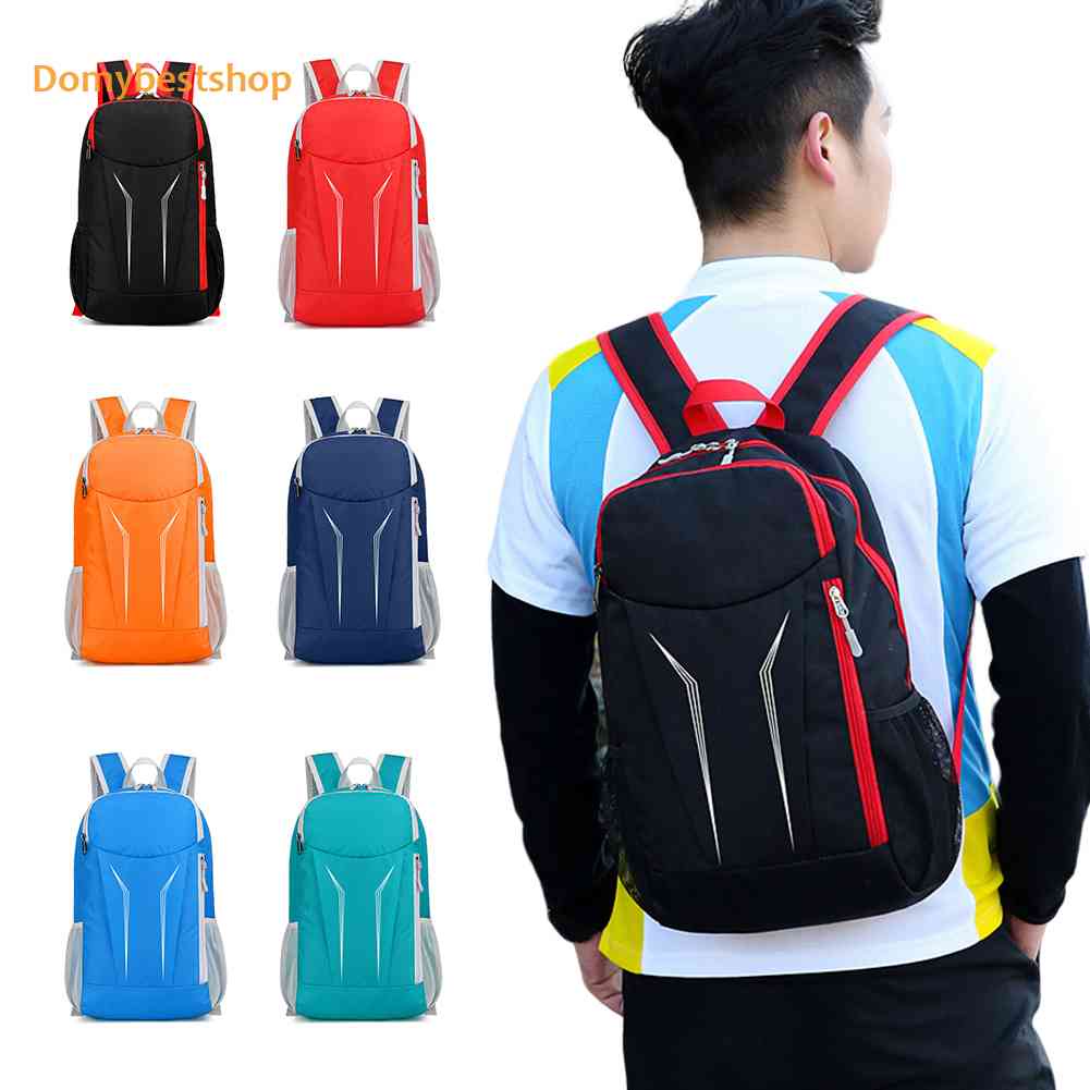 Ba Lô Nylon Thoáng Khí Chống Thấm Nước Tiện Dụng Mang Theo Du Lịch / Cắm Trại