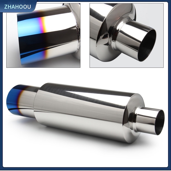 ☃Phụ Kiện Trang Trí Nhà Cửa Kiểu Dáng Dễ Thương Xinh Xắn☃ Ống Xả Khí Thải Giảm Thanh Bằng Inox Chuyên Dụng Cho Xe Hơi