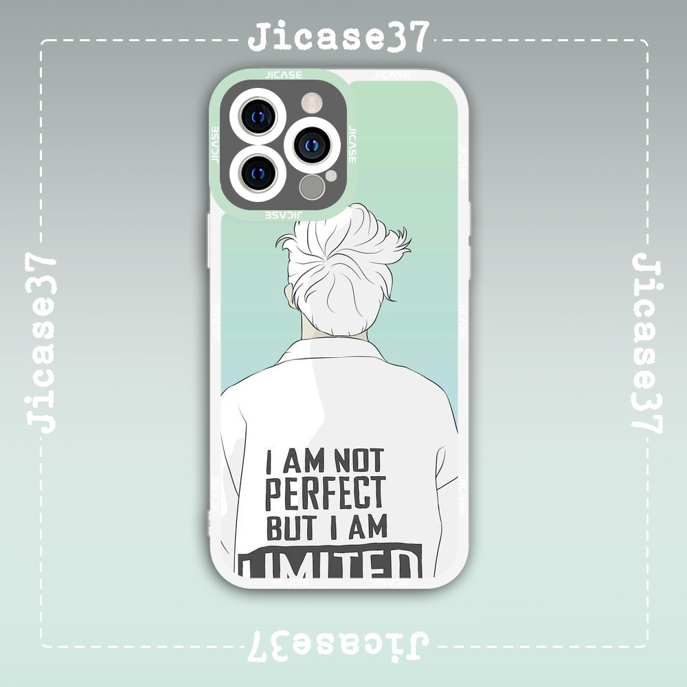 Ốp lưng iphone cạnh vuông Jicase Anime Manhwa Manhwua Truyện Tranh Aesthetic