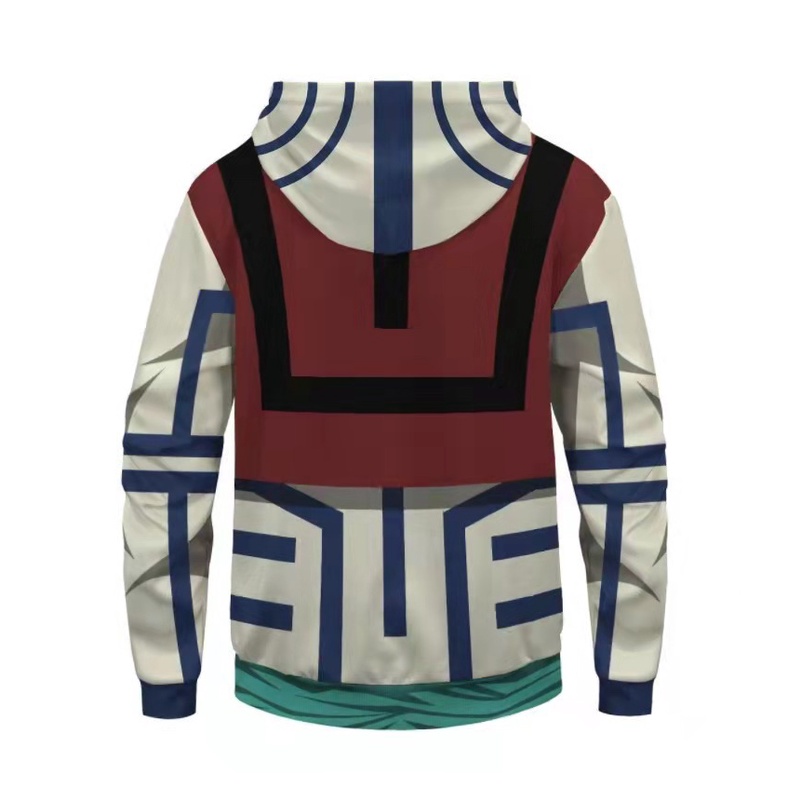 Áo Hoodie Tay Dài Hóa Trang Nhân Vật Anime Demon Slayer Akaza 3D Bằng Da Pu Dành Cho Trẻ Em Và Người Lớn