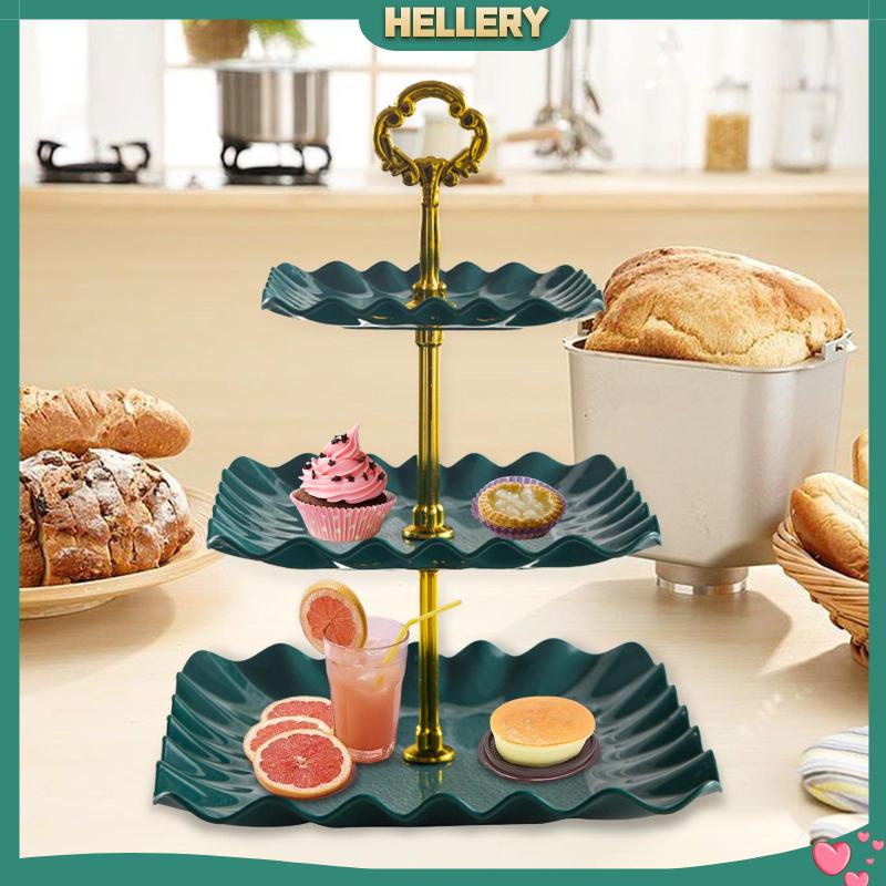 Giá Đỡ Bánh Cupcake 3 Tầng Cho Tiệc Sinh Nhật / Đám Cưới