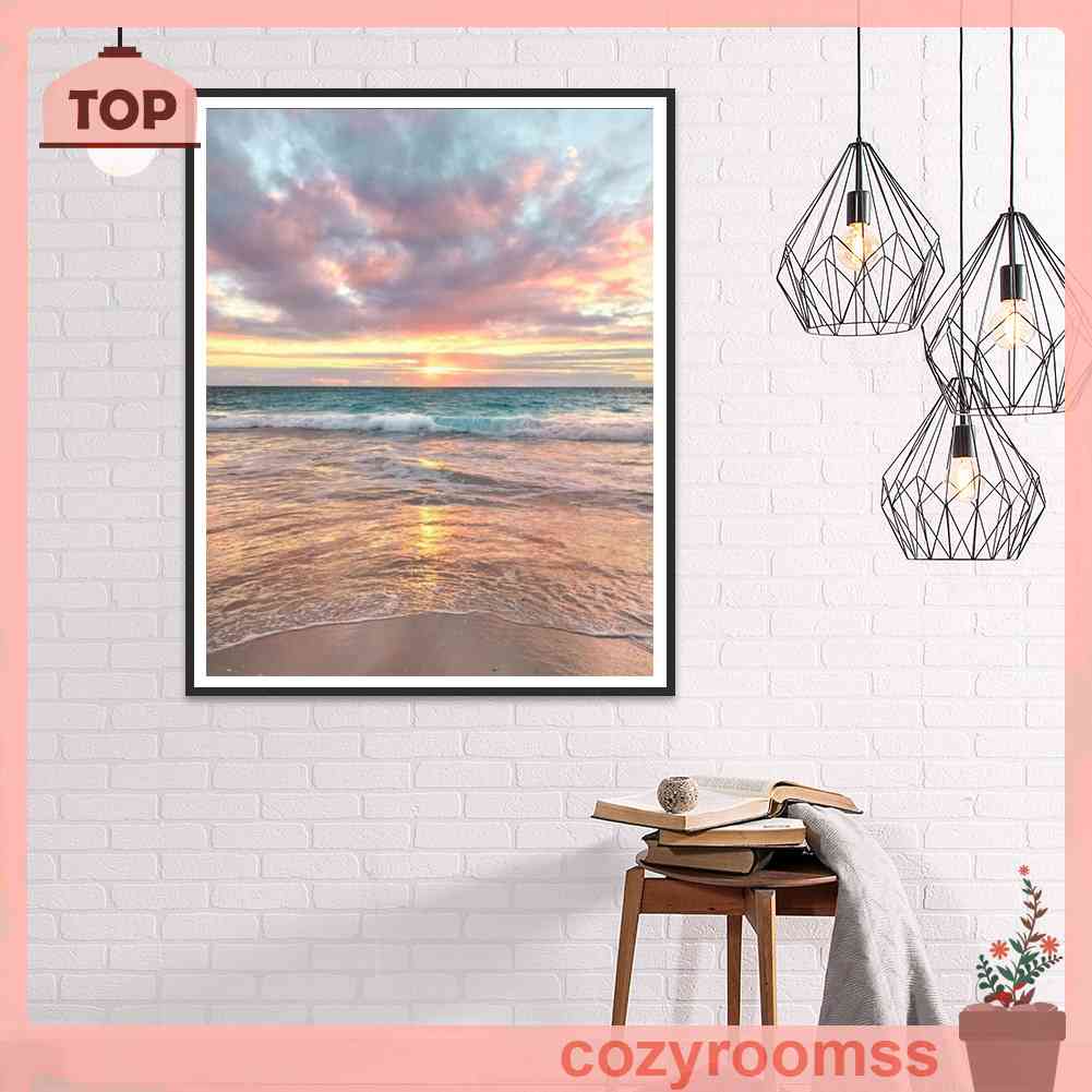 Tranh Đính Đá Kim Cương Toàn Bộ 5D DIY Hình Vẽ Phong Cảnh