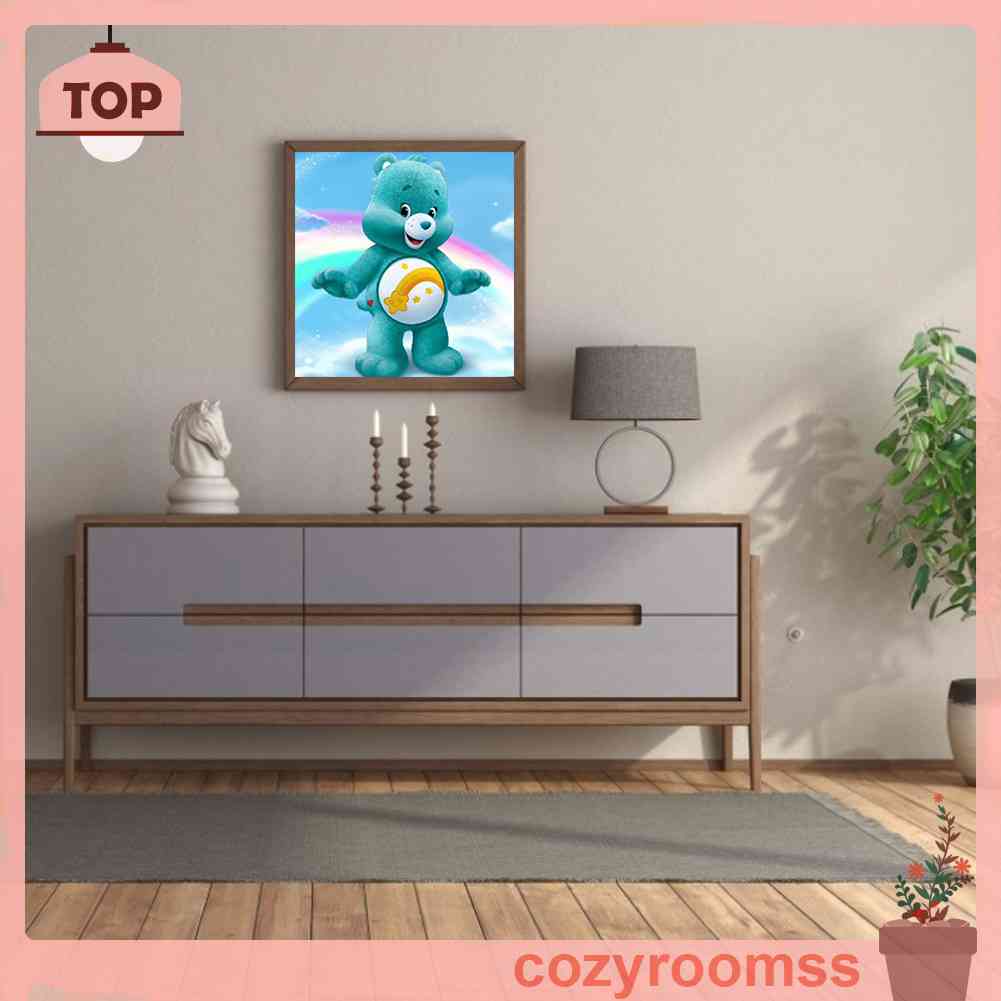 Bộ Tranh Đính Đá 5D Họa Tiết Hoạt Hình Độc Đáo DIY Dùng Trang Trí Nhà Cửa