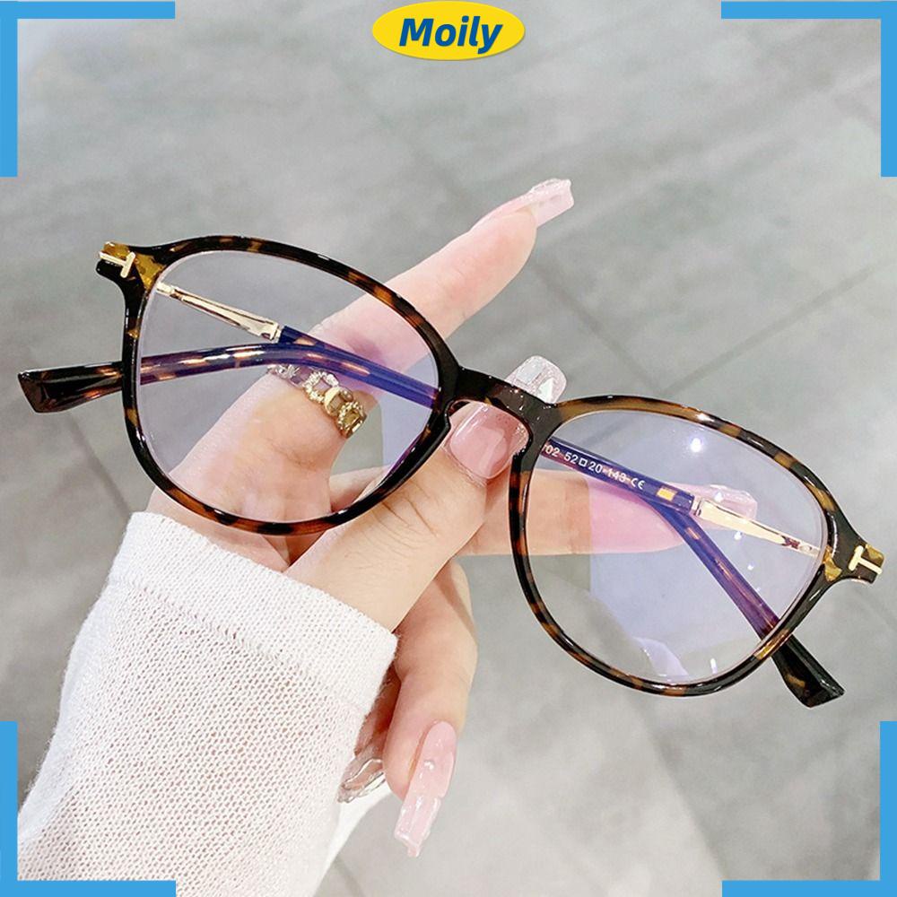 Kính Mát TR90 Kẻ Sọc Trong Suốt Thời Trang Cho Nữ