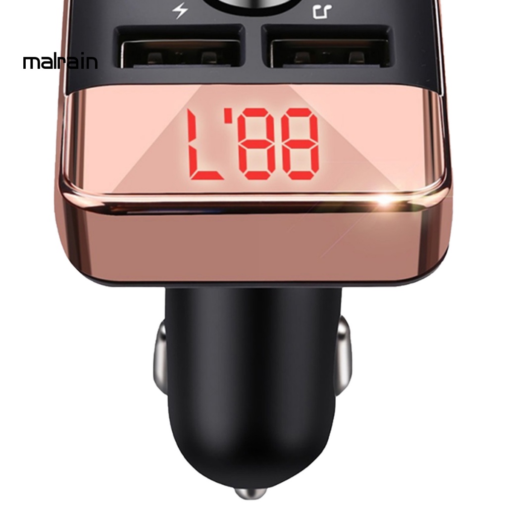 Máy Nghe Nhạc MP3 Mini Sạc Cổng USB Kép Cho Xe Hơi