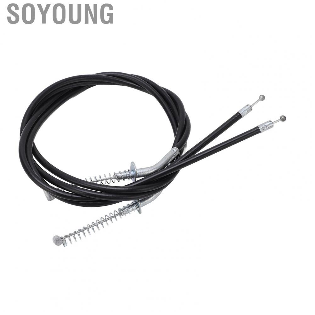 Soyoung Front Brake Line ATV Cable Rugged Structure Rustproof for GY6 125 150 200 250cc