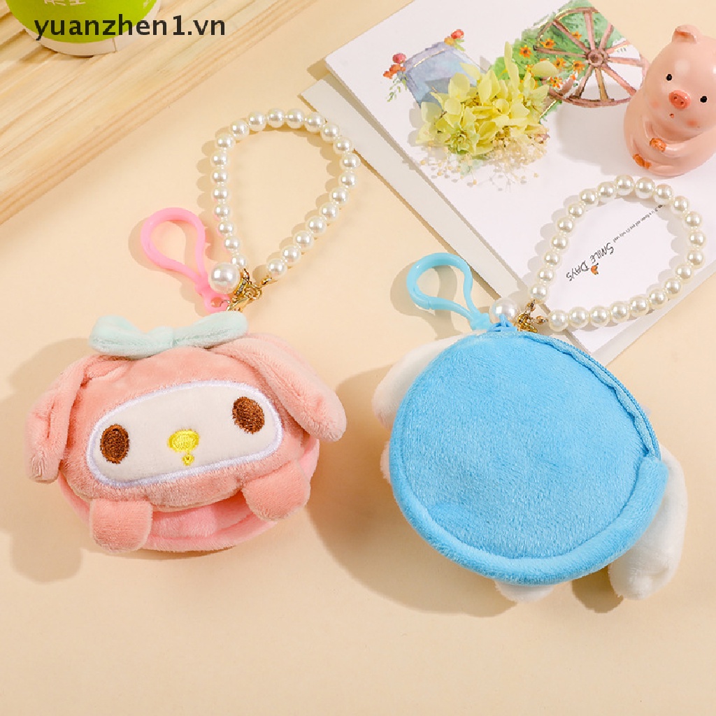 SANRIO 1 Móc Khóa Hình Kuromi My Melody Plushie Dễ Thương