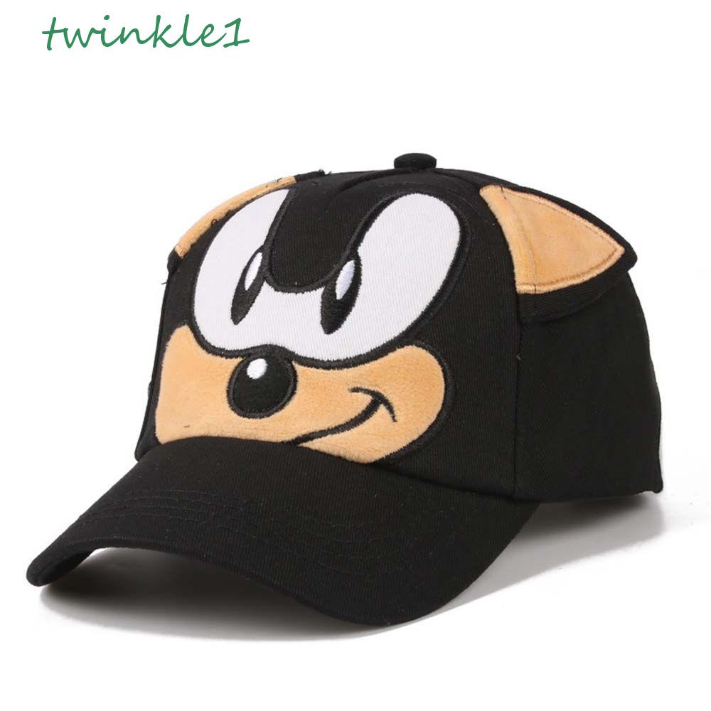 Mũ Lưỡi Trai Chống Nắng Thoáng Khí Họa Tiết Sonic Phong Cách Hiphop Cho Nam Và Nữ