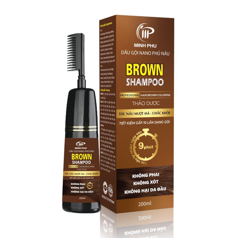 Dầu gội phủ bạc thảo dược thơm mùi sâm,lên màu sau 9-15phút tiết kiệm chi phí lẫn thời gian cho bạn