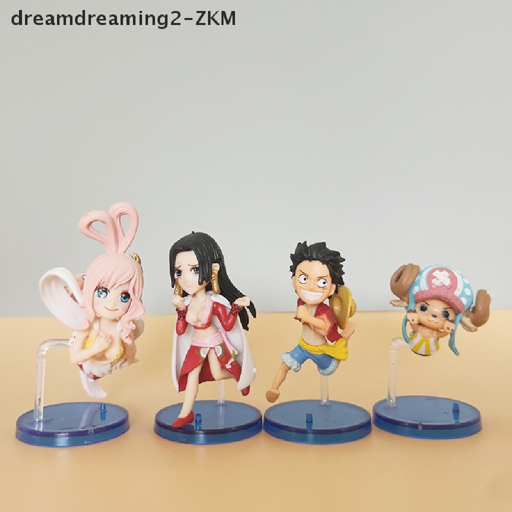 Set 12 Mô Hình Nhân Vật Phim ONE PIECE Kích Thước 6-8cm