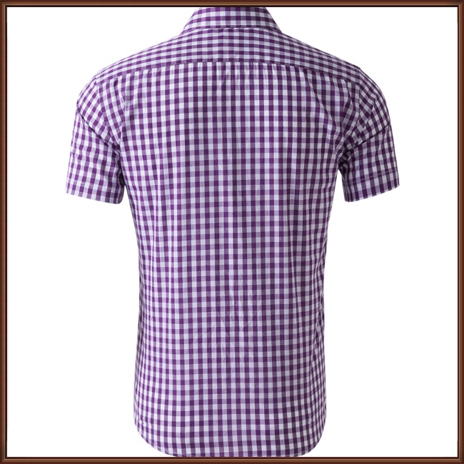 Áo Sơ Mi Tay Ngắn Họa Tiết Kẻ Sọc Thời Trang Mùa Hè Cho Nam