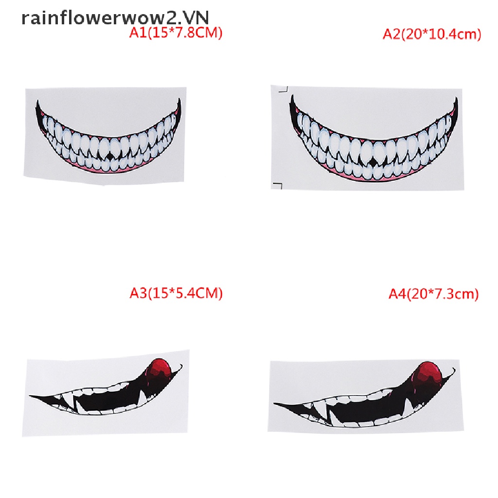 Miếng Dán Trang Trí Mũ Bảo Hiểm Xe Hơi / Mô Tô Độc Đáo DIY