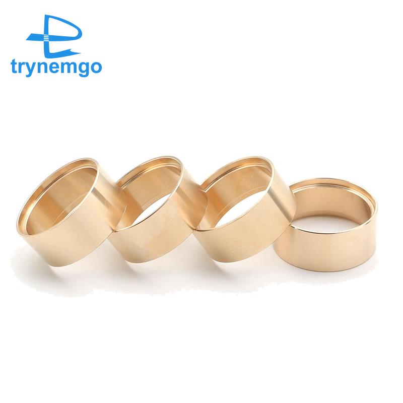 Set 4 Vòng Khóa Bánh Xe 12G 1.0 Inch Cho Xe Điều Khiển Từ Xa Axial SCX24 1 / 24