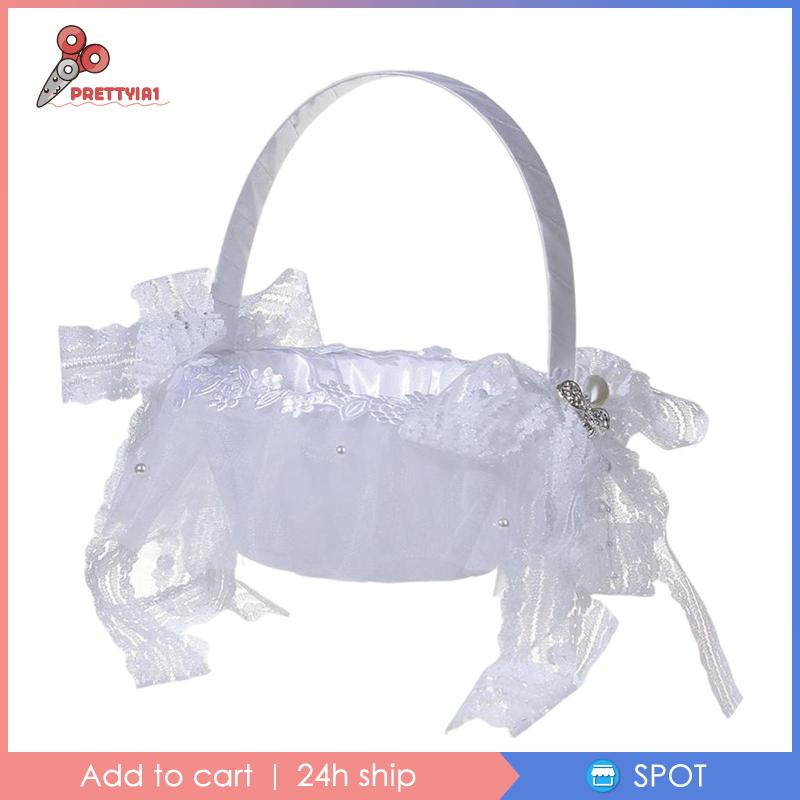 [Prettyia1] Giỏ Đựng Trái Cây / Lon Nước Cho Sự Kiện / Phù Dâu / Đính Hôn