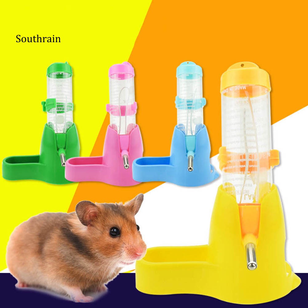 Bình Nước Nhựa 2 Trong 1 Dung Tích Lớn 80ml / 120ml Cho Chuột Hamster
