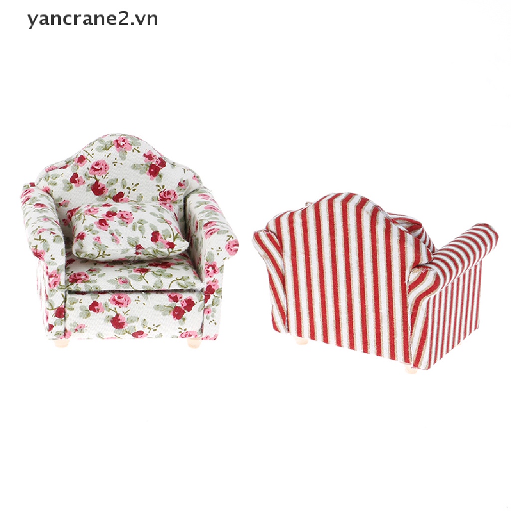 1 Mô Hình Ghế Sofa Phòng Khách 1 / 12 Độc Đáo Trang Trí Nhà Búp Bê 1 / 12