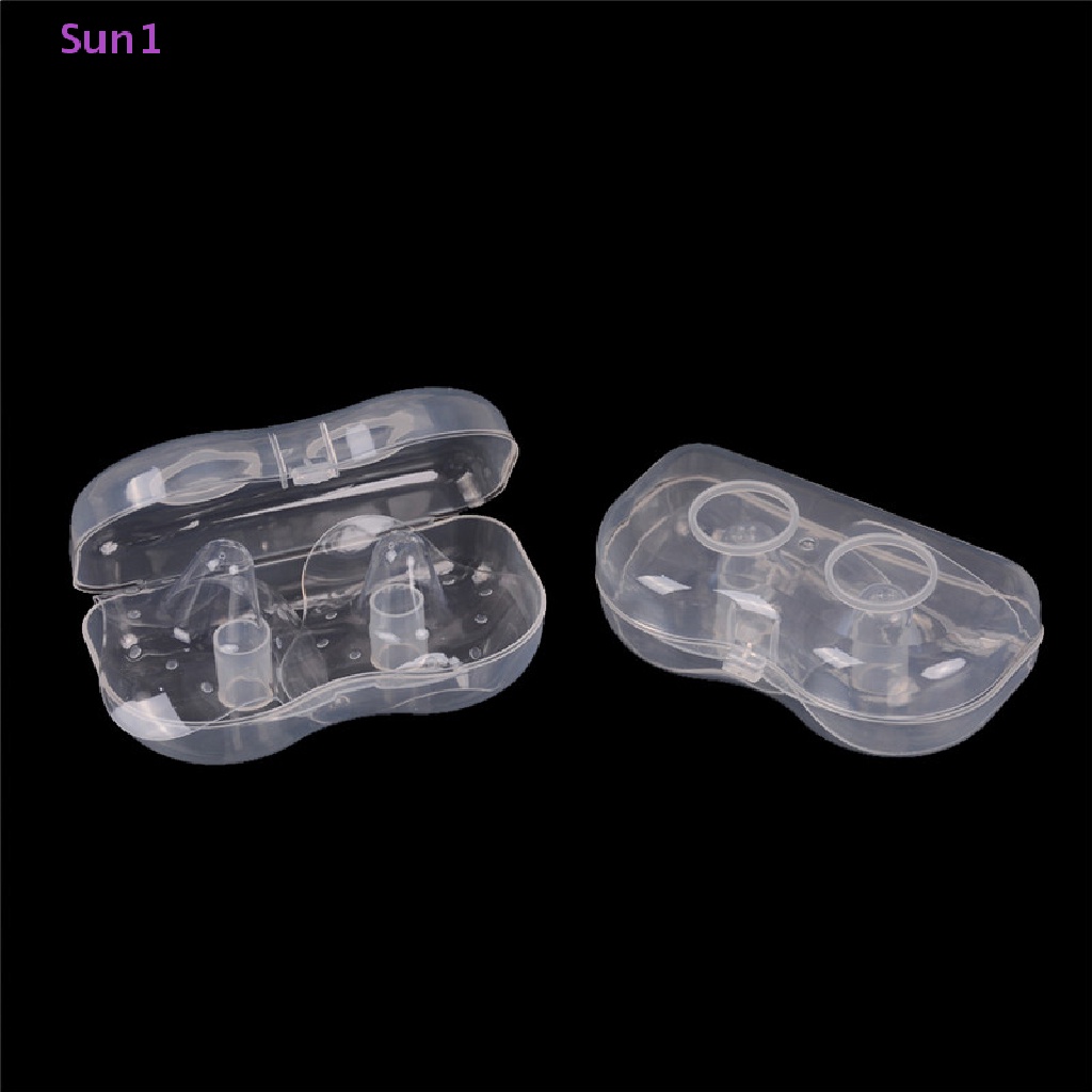 Sun1 &gt; Vỏ Núm Ti Giả Bằng Gel Silica Siêu Mỏng Bảo Vệ Tốt Cho Phụ Nữ Mang Thai