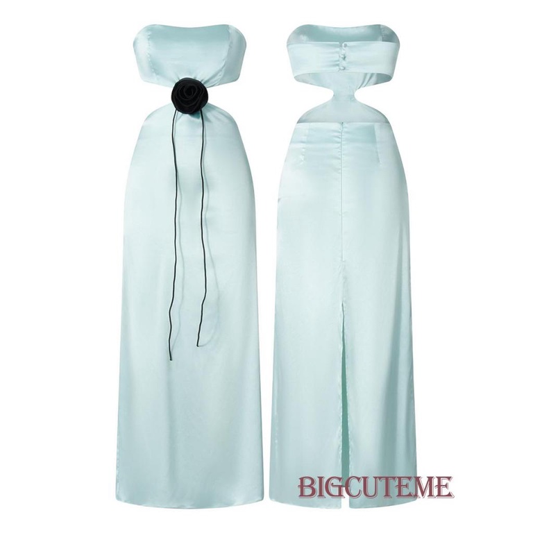 Đầm Dài Hở Vai In Hoa Thời Trang Mùa Hè Dành Cho Nữ