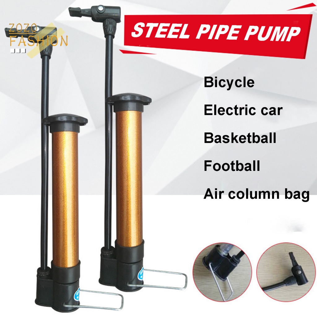 Bơm Xe Đạp Đa Năng Di Động Hình Tròn Tiện Dụng