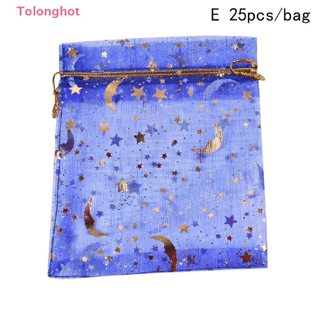 Set 25 / 50 Túi Đựng Trang Sức Hình Ngôi Sao Dễ Thương