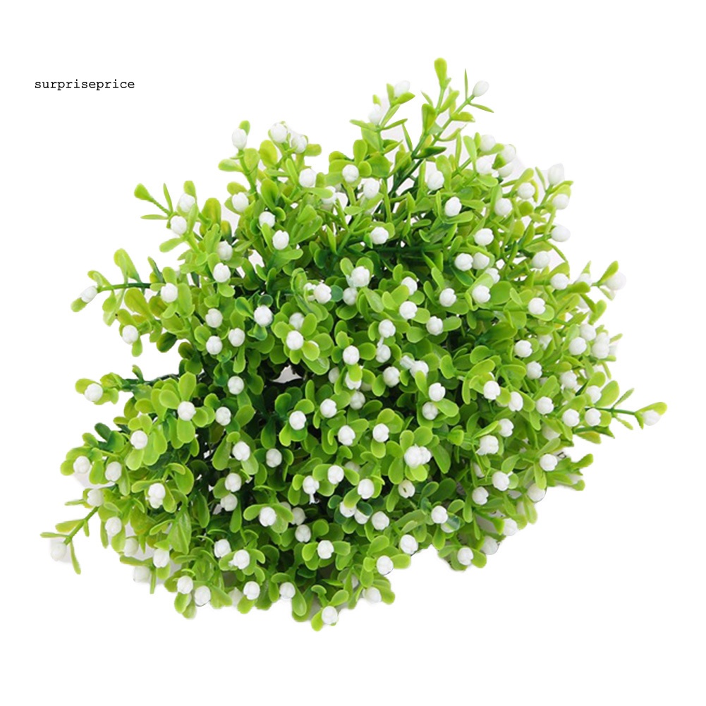 Set 10 Bông Hoa Aglaia Giả Dùng Trang Trí Tiệc Cưới / Sân Vườn DIY