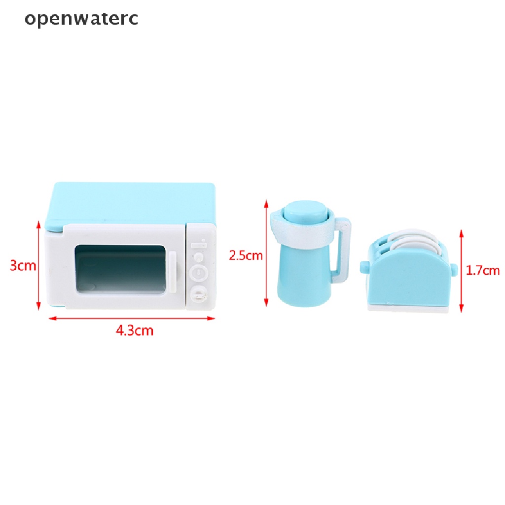 1 Bộ Dụng Cụ Nướng Bánh Mì Tỉ Lệ 1: 12 Cho Nhà Búp Bê