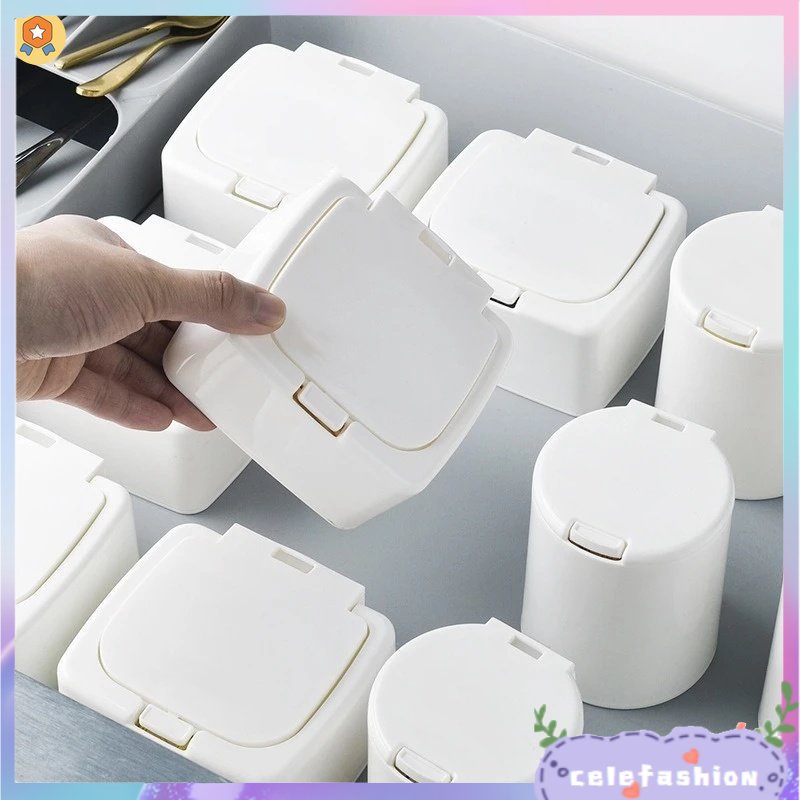 Hộp Đựng Vật Dụng Nhỏ Có Nắp Đậy Đơn Giản Sắp Xếp Gọn Gàng SJHY0406 CFH