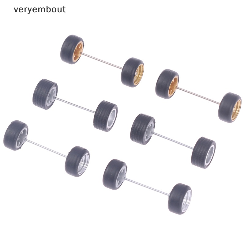 Bánh Xe Cao Su Tỉ Lệ 1 / 64 Cho Đồ Chơi