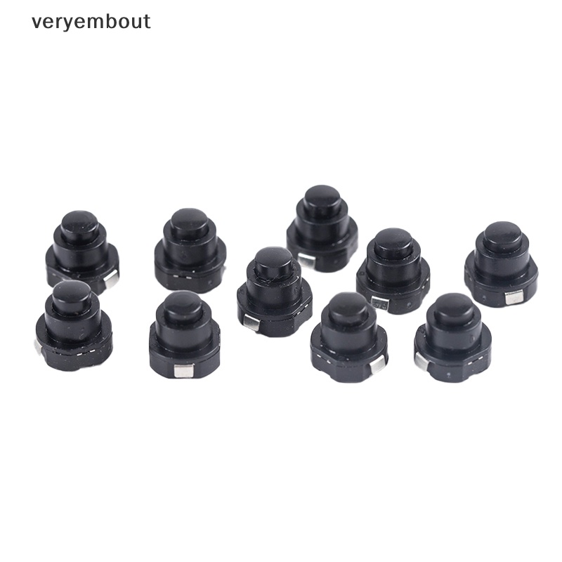 Set 10 Công Tắc Tròn KAN-10A 1010X Cho Đèn Pin Tiện Dụng