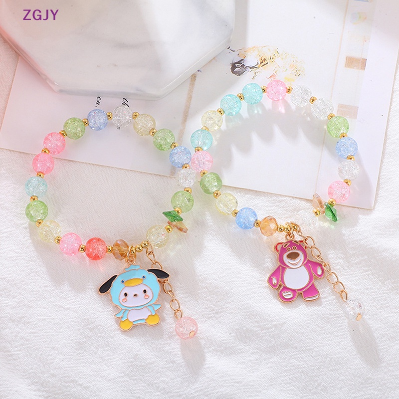 Vòng Tay Hoạt Hình Kuromi Cinnamoroll Mymelody Dễ Thương Cho Nữ Mới