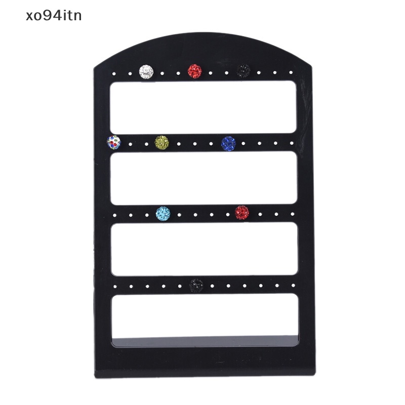 Giá Đỡ Trưng Bày Bông Tai 24 / 48 / 72 Lỗ Bằng Nhựa