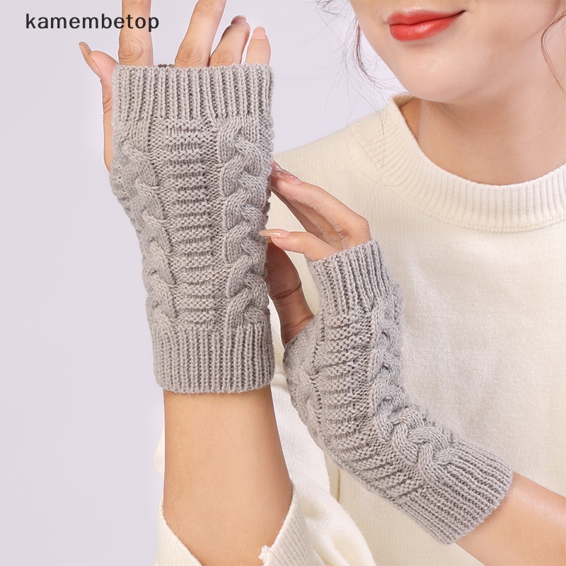 Beto Găng Tay Len Hở Ngón Thời Trang Thu Đông Cho Nữ