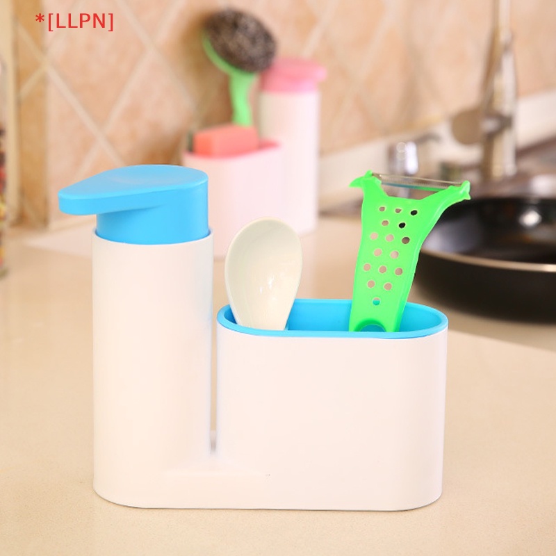 [loyaltysun] Giá Đỡ Bình Đựng Xà Phòng Bằng Nhựa Dạng Lỏng Nhỏ Gọn Thiết Thực Cho Phòng Tắm Nhà Bếp