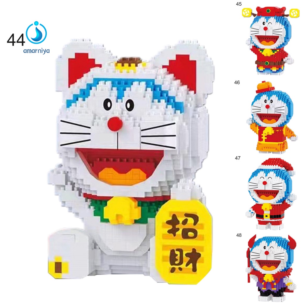 Đồ Chơi Lắp Ráp Hình Doraemon Vui Nhộn Cho Bé