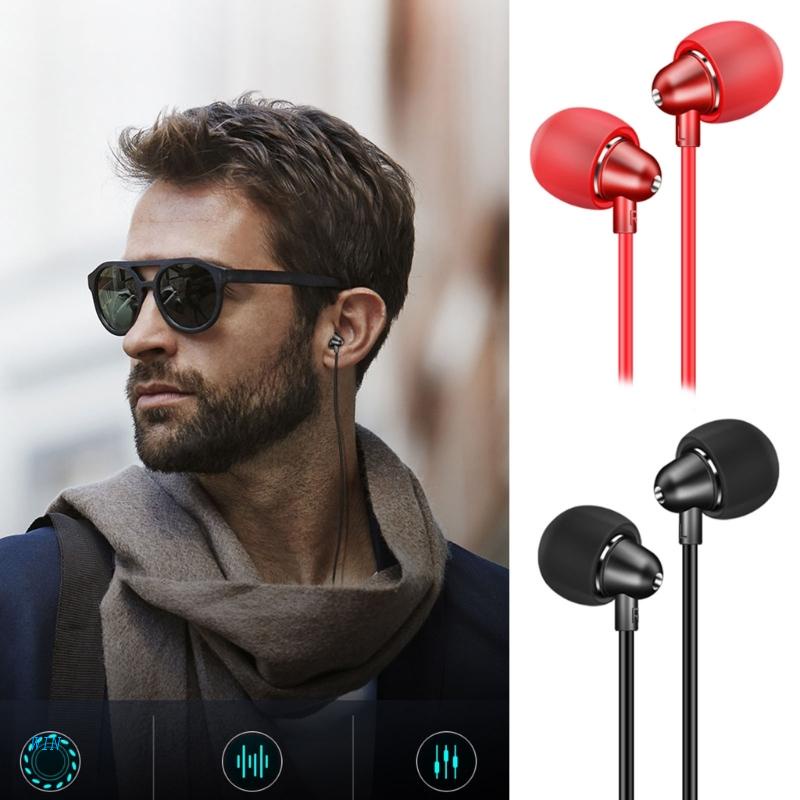 Tai Nghe Nhét Tai Có Dây MS28 Jack 3.5mm Bass Trầm Có Micro Rảnh Tay Tiện Dụng Cho Điện Thoại Máy Tính