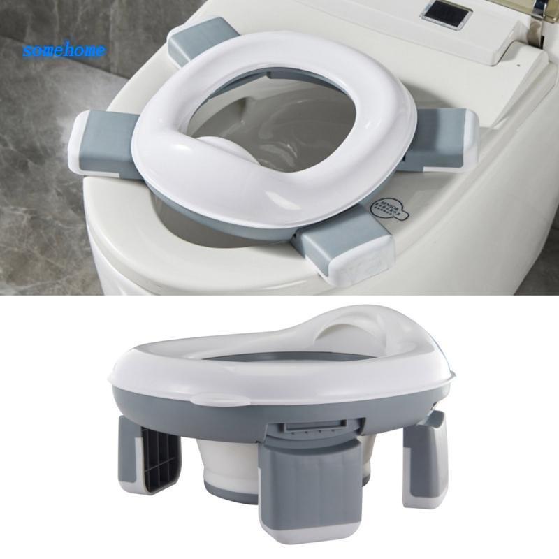 Bệ Ngồi Toilet Luyện Tập Cho Bé Có Thể Gấp Gọn Tiện Lợi