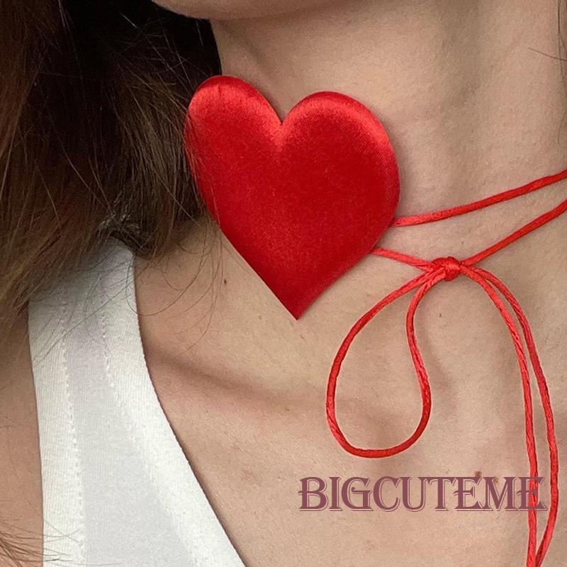 [] - Áo Tank Top Một Mảnh Không Tay Màu Trơn Ôm Dáng Mùa Hè Với Choker Trái Tim Cho Nữ