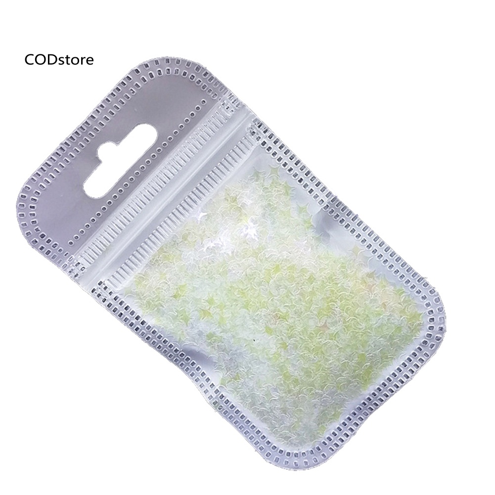 Hộp Kim Tuyến Chữ Thập 3D Lấp Lánh Trang Trí Móng Tay