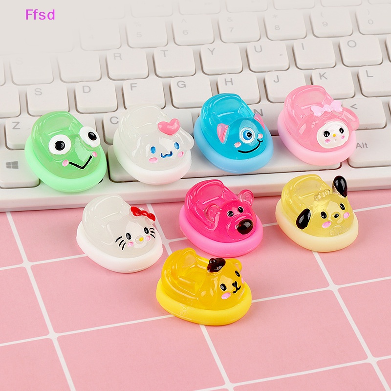 {Ffsd} Đồ Chơi Trang Sức Ốp Điện Thoại Resin Mô Phỏng Ba Chiều Dạ Quang DIY Bán Chạy