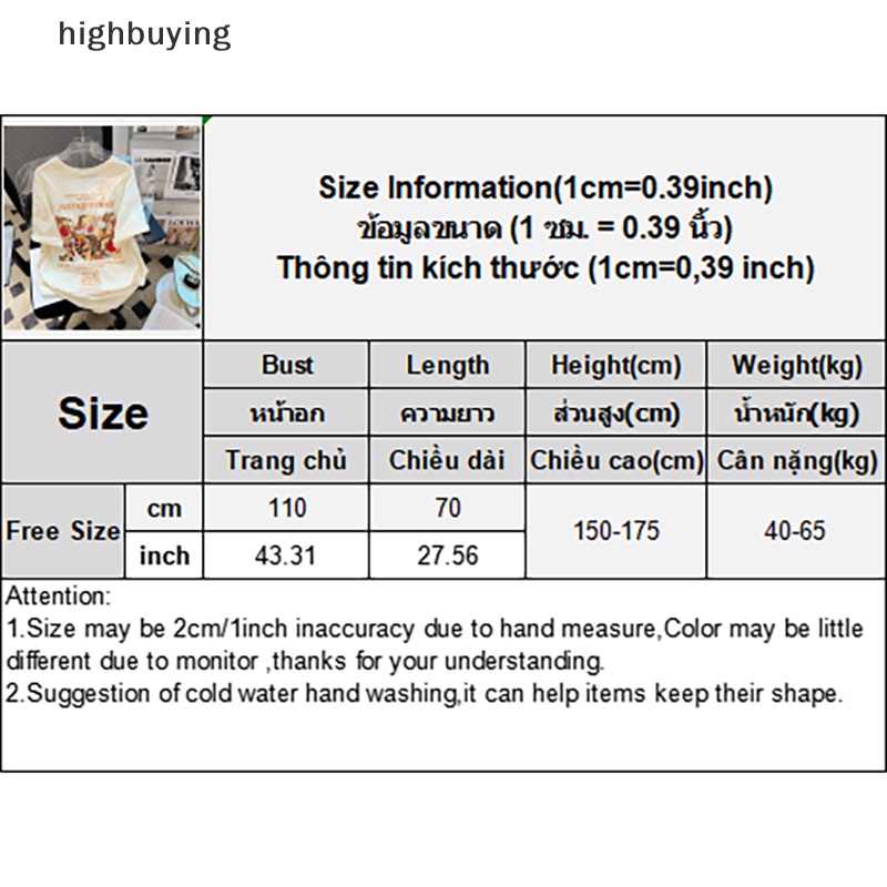 Áo Thun Tay Ngắn Cổ Tròn In Họa Tiết Hoạt Hình Thời Trang Mùa Hè Cho Nữ