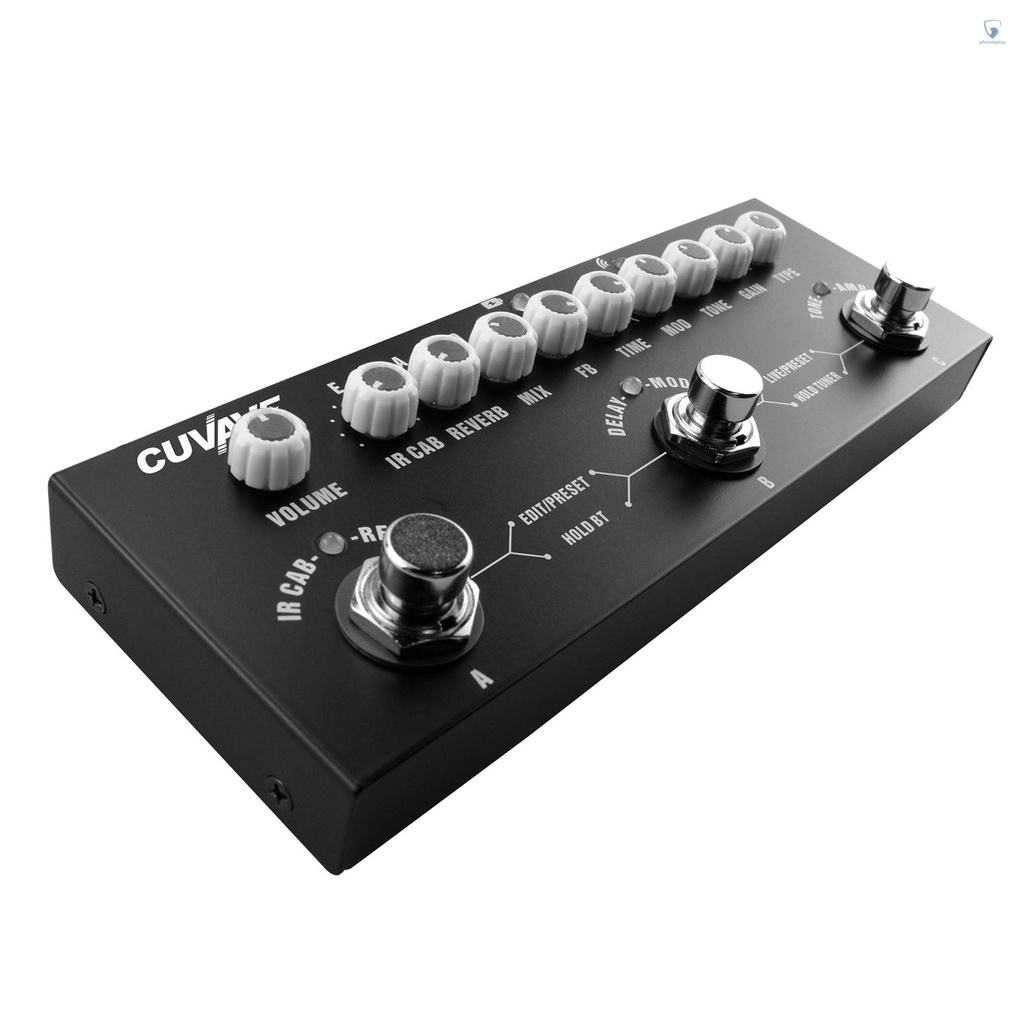 Bàn Đạp Hiệu Ứng Đàn Guitar Điện Không Dây Đa Năng Di Động Cho Bé [laptvn]