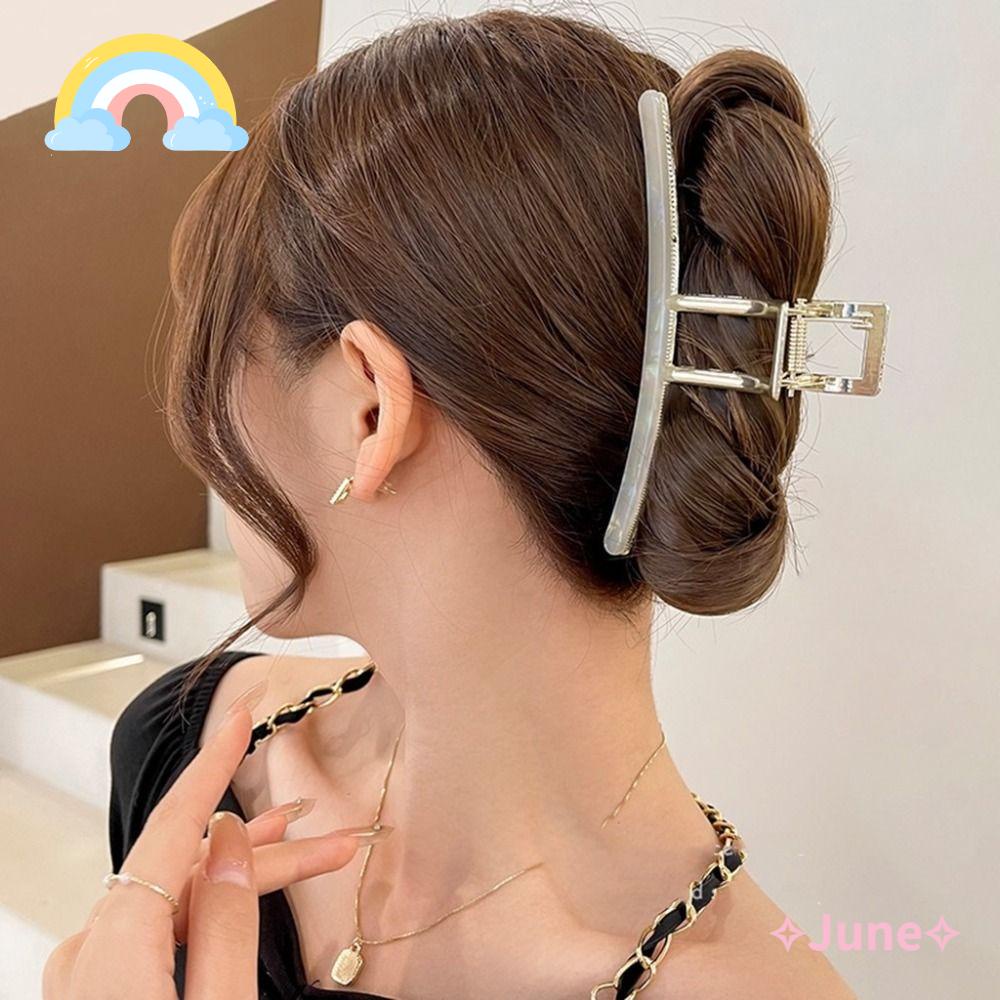 Kẹp Tóc Càng Cua Oversize Trang Trí Đa Ứng Dụng Cho Nữ