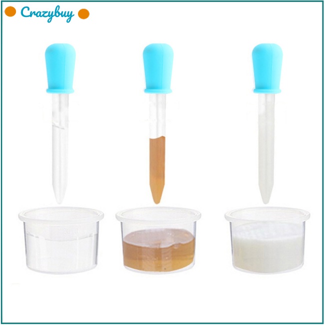 Cr Ống Nhỏ Giọt Silicon 5ml Cho Bé Uống Thuốc