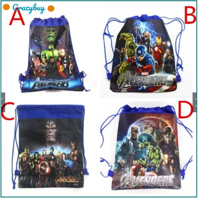 Cr 1 Túi Dây Rút Đựng Quà Giáng Sinh / Đám Cưới Hình Chuột Mickey / Minnie Hoạt Hình Dễ Thương