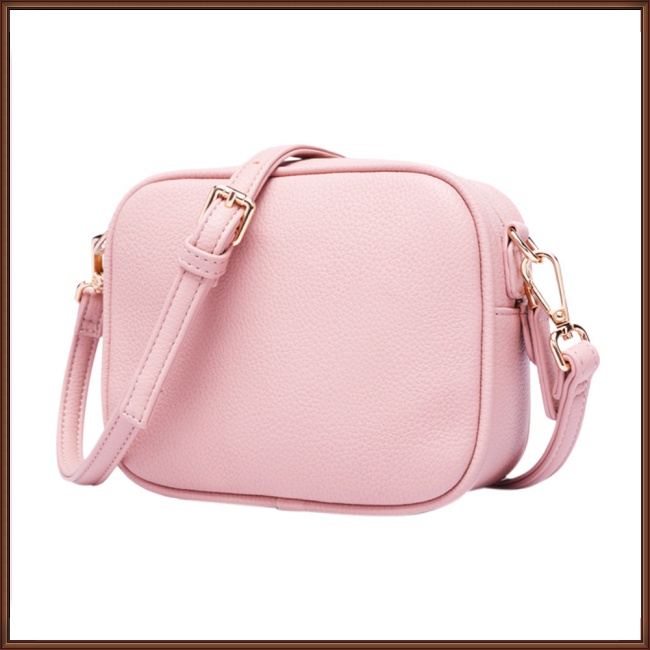 Túi Da PU Đeo Chéo Hình Vuông Nhỏ Đơn Giản Thời Trang Cho Nữ