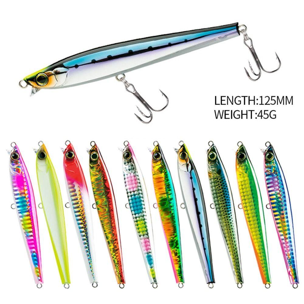 SHOUKEY Mồi Câu Cá Giả Kích Thước 12.5CM Nặng 45g Chất Lượng Cao