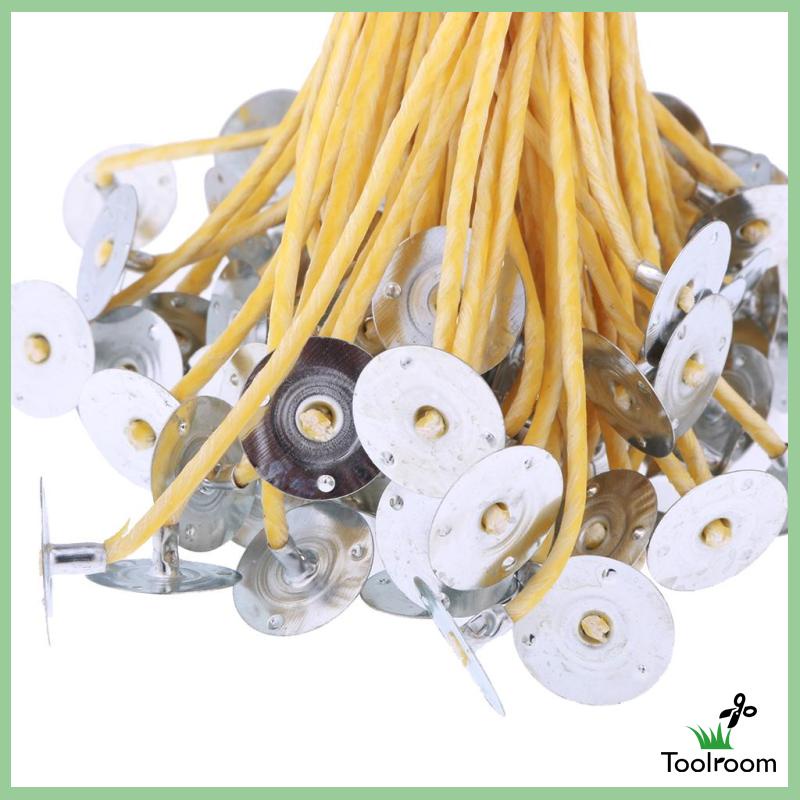 Bộ 50 Dây Bấc Làm Nến Sáp Ong 20cm DIY