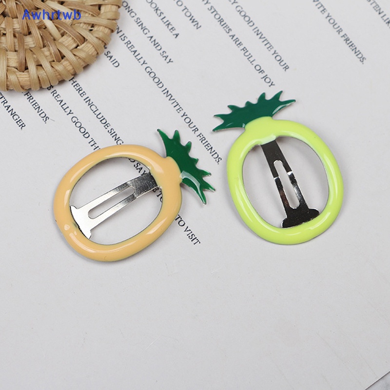 Set 5 Kẹp Tóc Hình Trái Dâu Ngọt Ngào Cho Nữ Mới